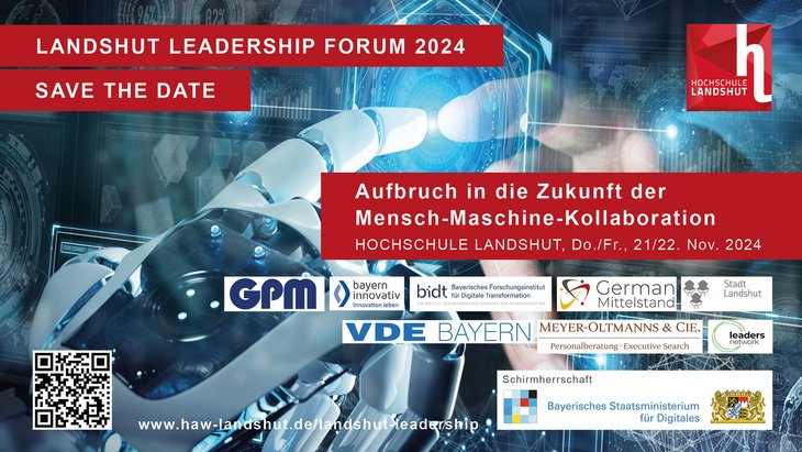 Save the Date Landshut Leadership Forum 2024