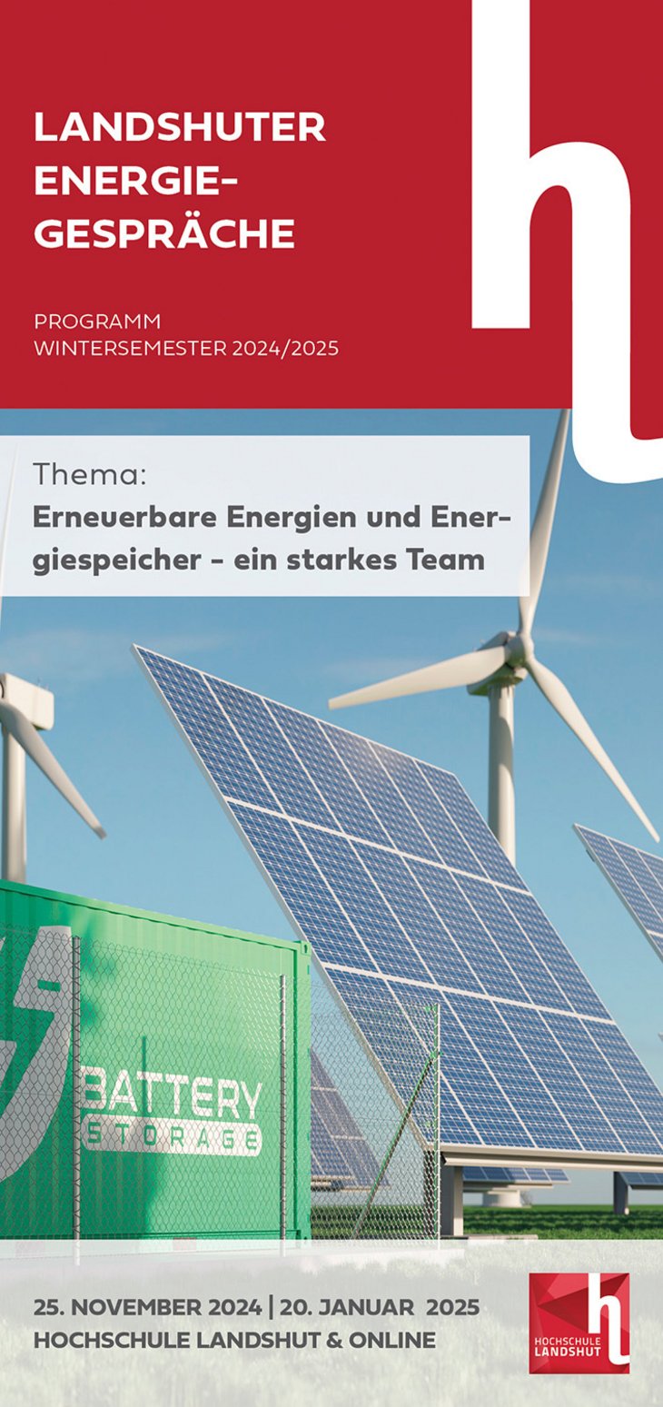 Titel Flyer Landshuter Energiegespräche WS 24/25