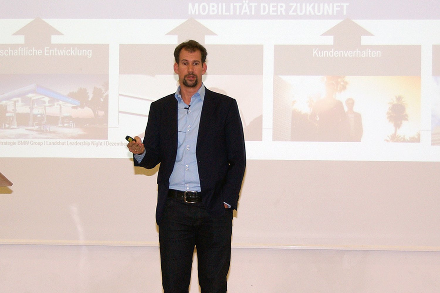 Jens Monsees (BMW AG) bei seinem Vortrag