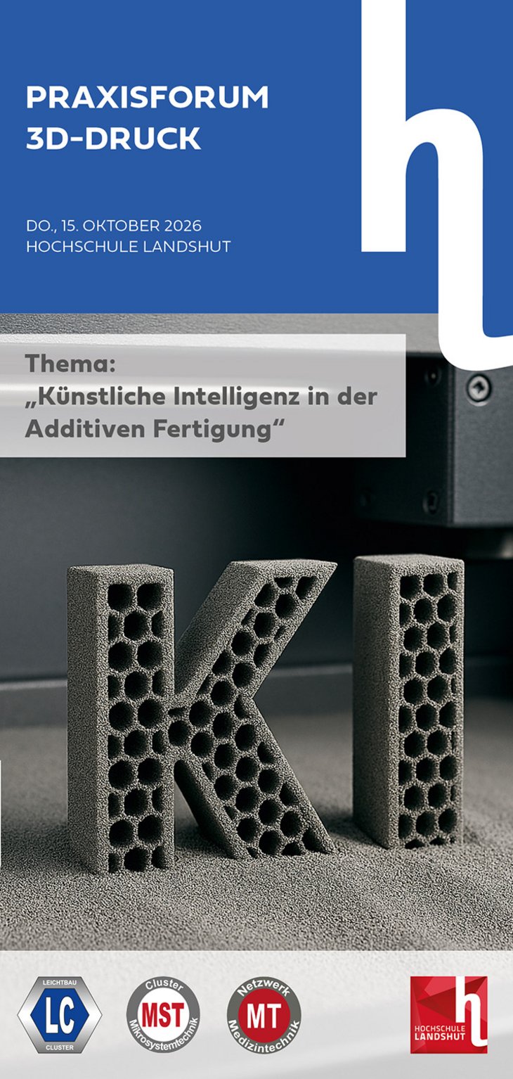 Titel Flyer 13. Praxisforum 3D-Druck Titel Flyer 13. Praxisforum 3D-Druck