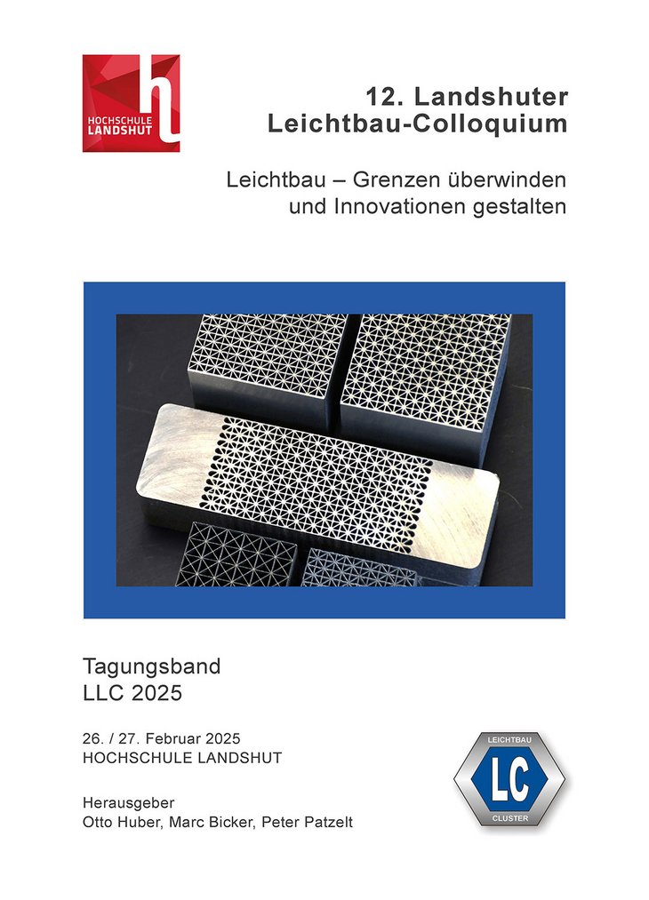 Titel Tagungsband 12. Landshuter Leichtbau-Colloquium 2025