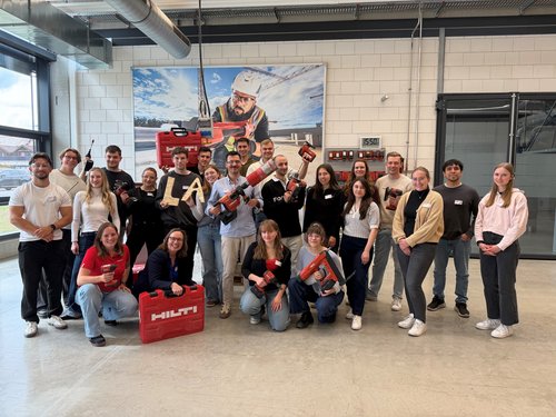 Exkursion zu Hilti in Kaufering Exkursion zu Hilti in Kaufering
